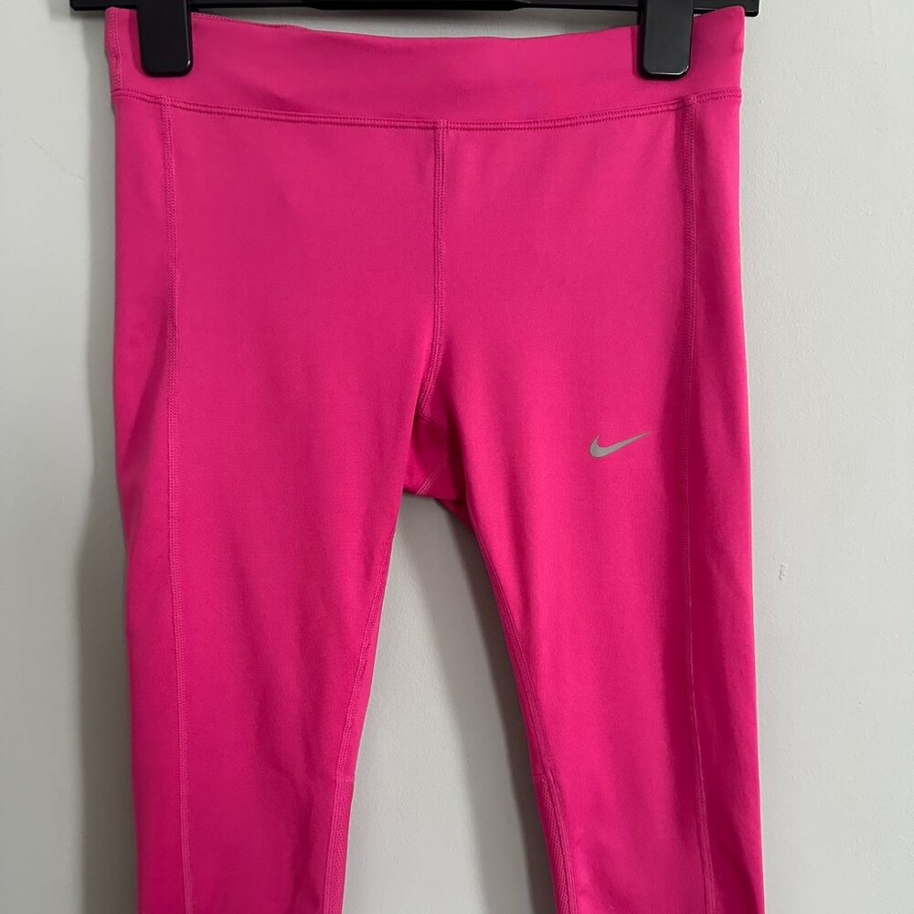 Nike Dri-Fit leggings 3/4 length Adjustabe waist Size S